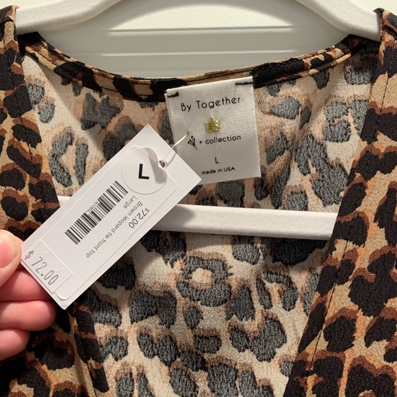 Leopard print top - Picture 3 of 3